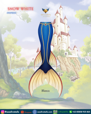 Blanca Mermaid Tail - Snow White Collection