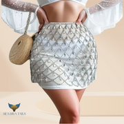 Crystal Net Skirt