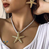 Titanium Starfish Necklace