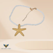 Titanium Starfish Necklace