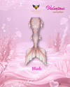 Mermaid Tail - Valentine - Blush