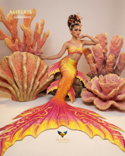 Coral Sunshine Mermaid Tail