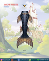 Eira Mermaid Tail - Snow White Collection