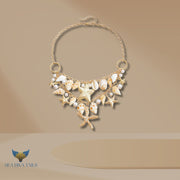 Seashell & Starfish Statement Necklace