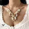 Seashell & Starfish Statement Necklace