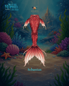 Sebastian Mermaid Tail – The Little Mermaid Inspired Collection