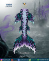 Toxic Bloom Mermaid Tail - The Siren Collection
