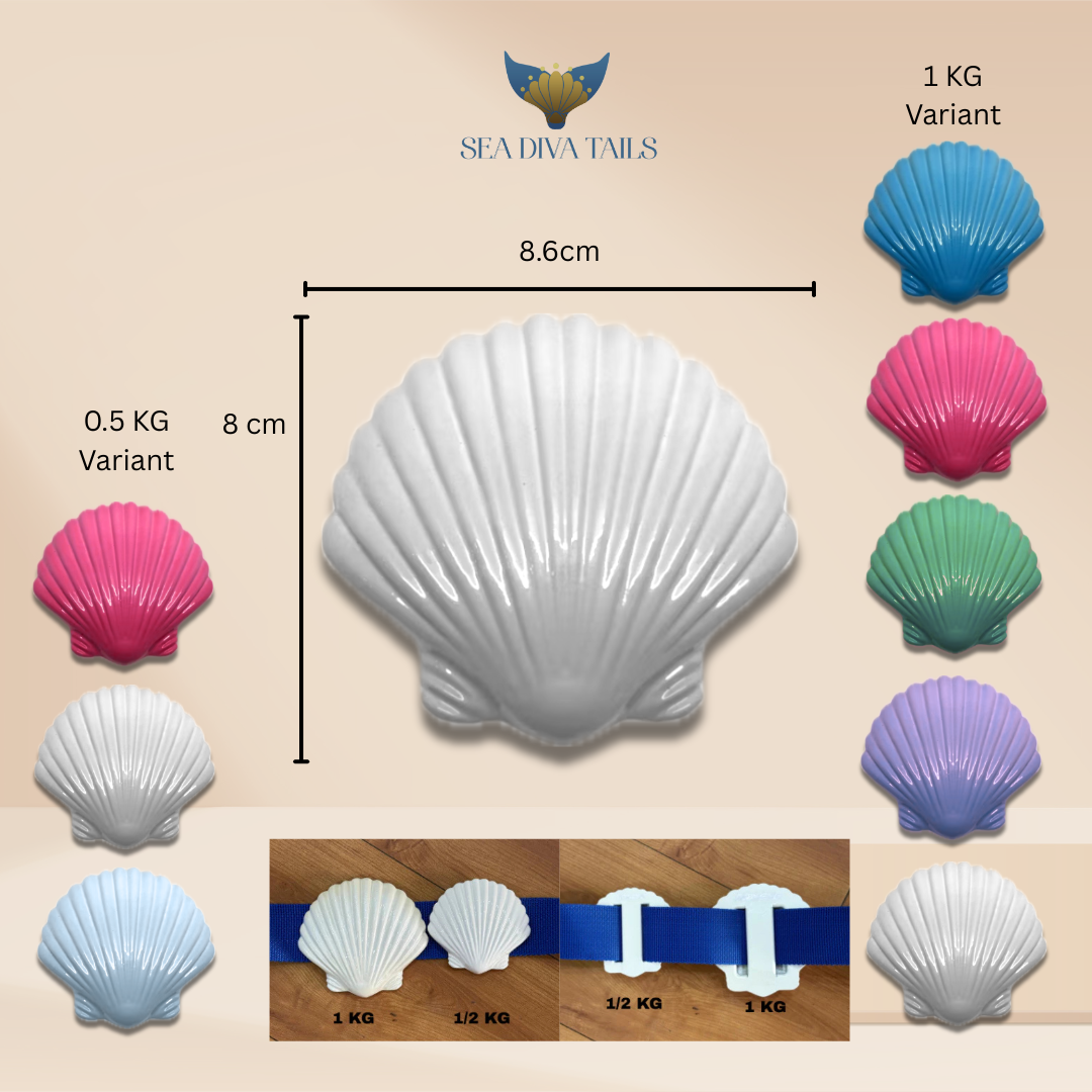 Shell Dive Weight 1 kg / 2.2 lbs – seadivatails