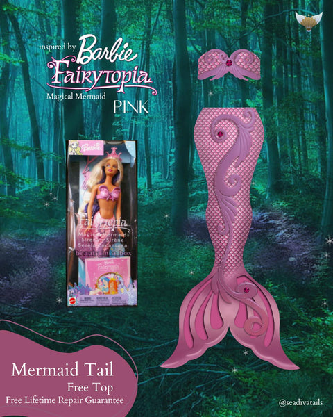 Mermaid Tale 2000 Barbie Movies Barbie Pink Fairytopia Mermaid
