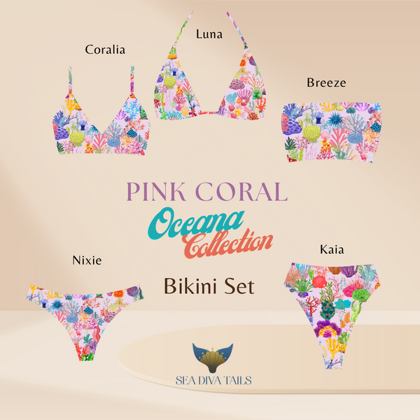 Bikini Set - Pink Coral