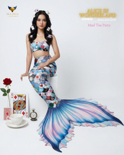 Mad Tea Party Mermaid Tail - Alice in Wonderland Collection