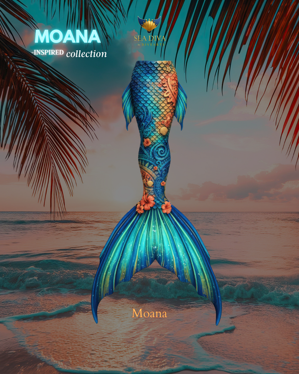 Moana Mermaid Tail Collection