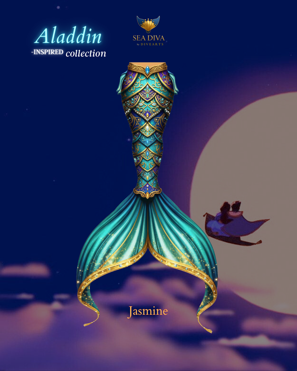 Jasmine Mermaid Tail Collection
