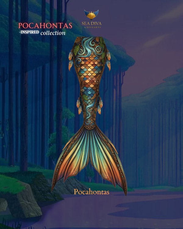 Pocahontas Mermaid Tail Collection
