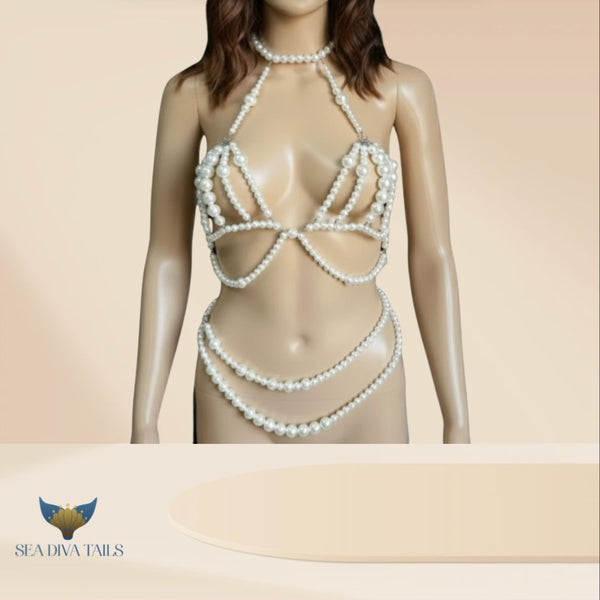 Aura Pearl Body Necklace