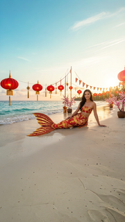 Lunar Mermaid Tail - Fortune