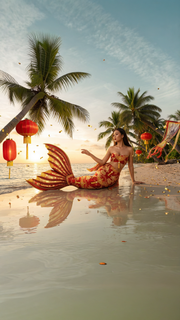 Lunar Mermaid Tail - Fortune