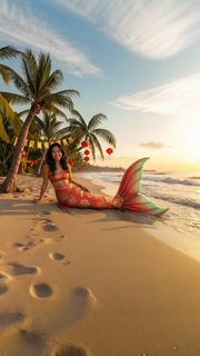 Lunar Mermaid Tail - Blessed