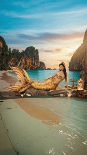 Belle Mermaid Tail Collection