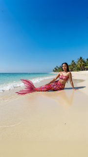 Mermaid Tail - Valentine - Passion