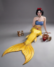 Rosabelle Mermaid Tail - Snow White Collection