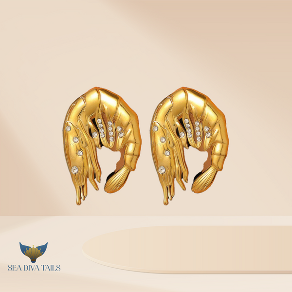 Aurum Prawn Earrings