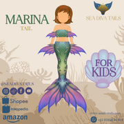 Mermaid Tail - Original - Marina